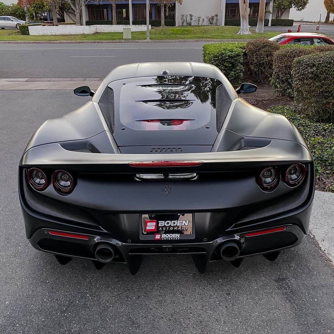 CARLiFESTYLEさんのインスタグラム写真 - (CARLiFESTYLEInstagram)「Stealthy Ferrari F8 on @anrkywheels #carlifestyle @boden_autohaus」12月23日 6時08分 - carlifestyle