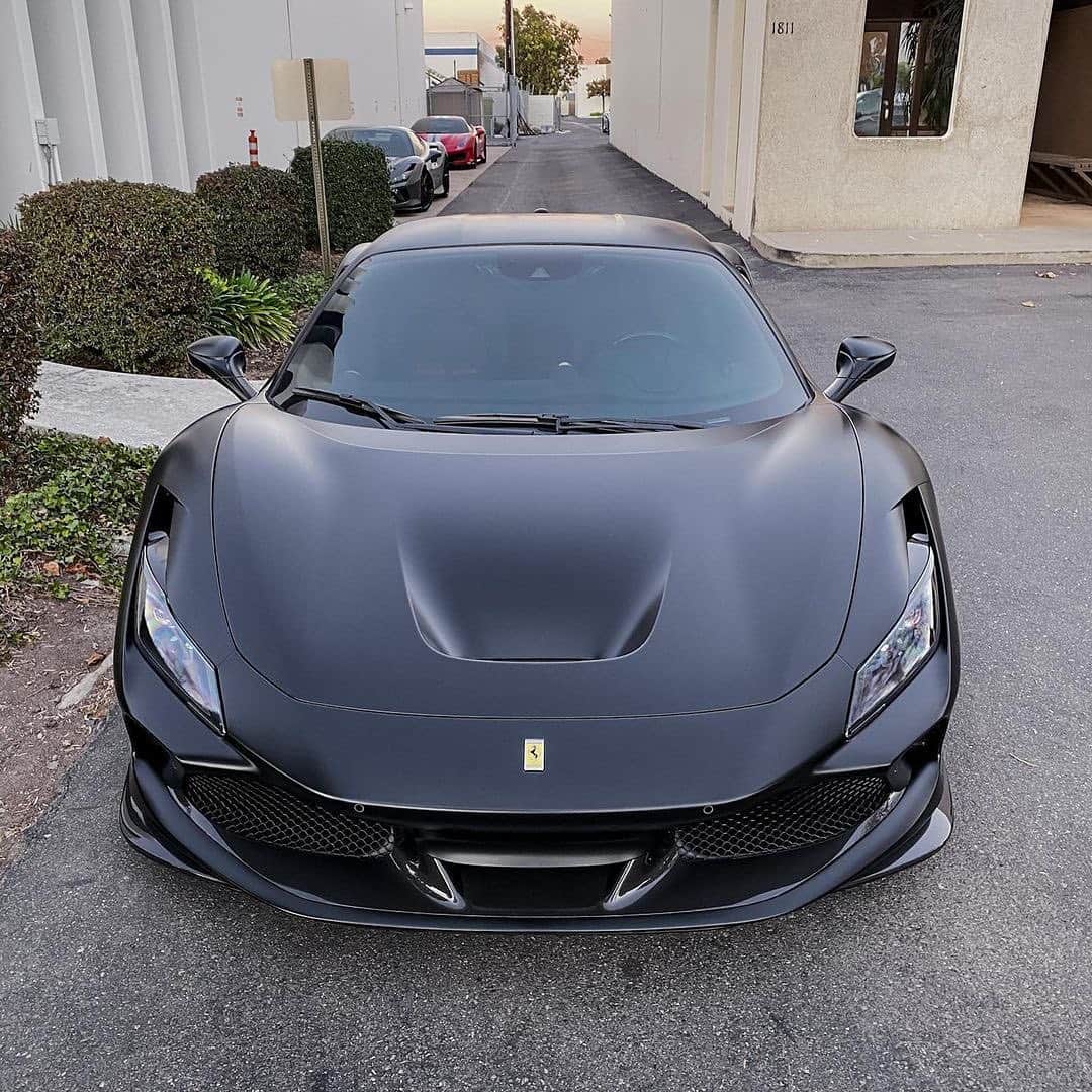 CARLiFESTYLEさんのインスタグラム写真 - (CARLiFESTYLEInstagram)「Stealthy Ferrari F8 on @anrkywheels #carlifestyle @boden_autohaus」12月23日 6時08分 - carlifestyle