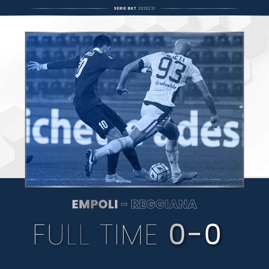 エンポリFCさんのインスタグラム写真 - (エンポリFCInstagram)「Al Castellani la sfida tra Empoli e Reggiana si chiude sullo 0-0 #EMPREG」12月23日 6時50分 - empoli_fc_official