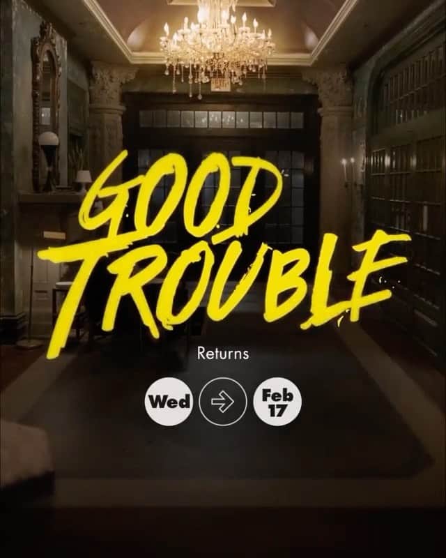 シエラ・ラミレスのインスタグラム：「finally, some good news in 2020😩💖 mark your calendars, @goodtrouble returns for season 3 on Wednesday, February 17th @ 10p/9c on @freeform & @hulu✨」