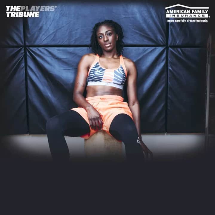 アイザイア・トーマスのインスタグラム：「The goals @nnemkadi and the @wnba were able to accomplish in a year like 2020 is special. I know big things are coming for ya'll in 2021 both on and off the court 🏀  @playerstribune @amfam #ad」