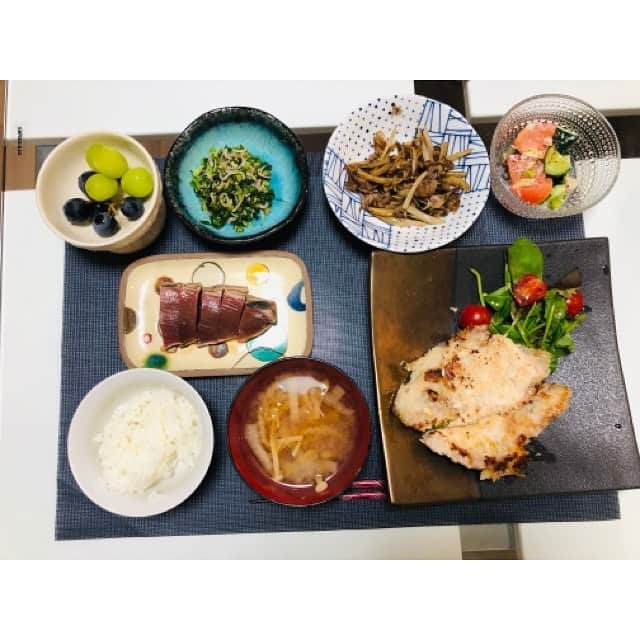 山田真以のインスタグラム：「#おうちごはん #備忘録 #真以ごはん #真以食堂」