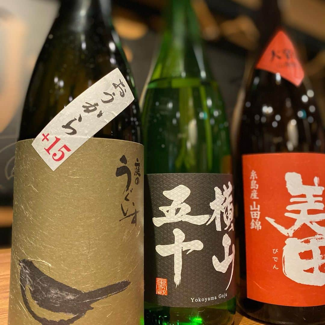 九州うまか 北浜店さんのインスタグラム写真 - (九州うまか 北浜店Instagram)「九州厳選日本酒🍶 寒冷厳しく年の瀬も近い今日この頃  九州うまかでは熱燗多数ご用意しております 是非お越し下さいませ  #九州うまか#九州うまか北浜店#北浜#淀屋橋#天満橋#京橋#肥後橋#堺筋本町#大阪#大阪グルメ#居酒屋#日本酒#焼酎#純米#泳ぎイカ#もつ鍋#九州料理#九州#博多#福岡#鹿児島#宮崎#佐賀#長崎#大分#熊本#熱燗#ひとりのみ #ちょい飲み#北浜グルメ」12月23日 16時39分 - umaka.kitahama