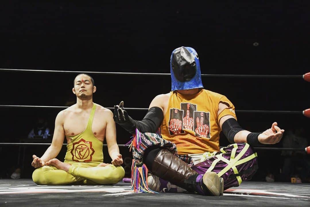 福田洋のインスタグラム：「鳥が瞑想する時代🦜  #風の時代 #鳥 #よだれ鶏  #瞑想」