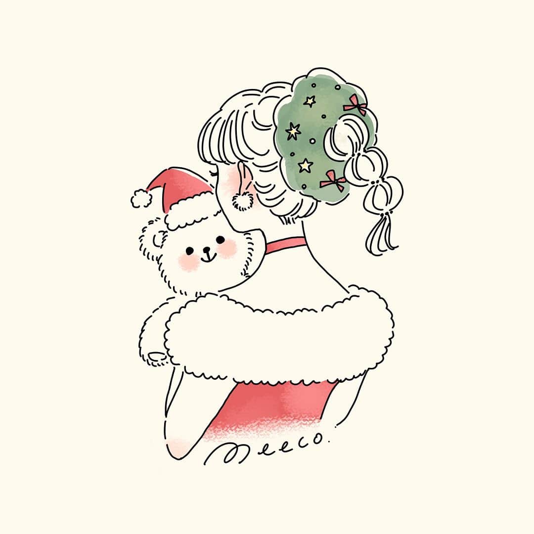 みーこさんのインスタグラム写真 みーこinstagram イブイブなのでクリスマスっぽいフリーアイコンプレゼント イラストレーター イラスト フリーアイコン アイコン クリスマス イラストグラム シンプルイラスト Christmas 女の子 女の子イラスト