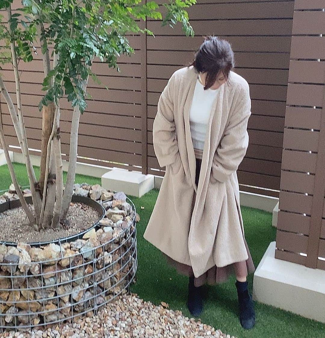 越野矢素子さんのインスタグラム写真 - (越野矢素子Instagram)「アウターバッグを注文したら、このコートが入っていた😆✌️ 使えそう💕 @valmuer_official」12月23日 18時28分 - loversyaso