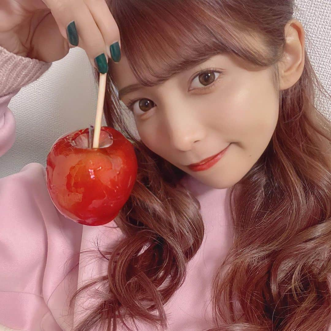 ゆんさんのインスタグラム写真 - (ゆんInstagram)「😋🍎🍭✨」12月23日 18時23分 - yuntaaam_s2