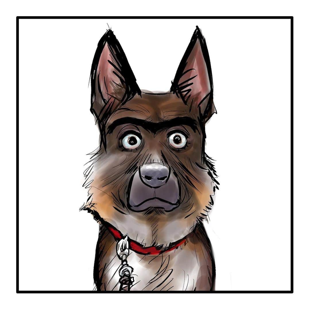 てらりんさんのインスタグラム写真 - (てらりんInstagram)「『ゴボウ』まとめ読み10-③  #漫画 #マンガ #まんが #インスタ漫画 #創作 #コミック #イラスト #犬 #シェパード #ゴボウ #manga #comic #illustration #art #drawing #dog #germanshepherd #alsatian #gobo」12月23日 19時08分 - terarin08
