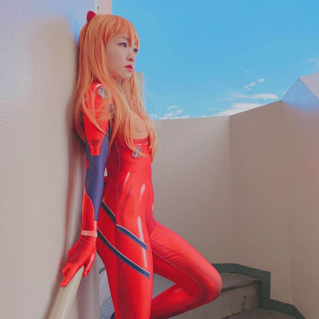 桜雪さんのインスタグラム写真 - (桜雪Instagram)「全身ver.  #エアコミケ #エアコミケコスプレ #エアコミケ2  #惣流アスカラングレー #惣流・アスカ・ラングレー #アスカ #エヴァンゲリオン #エヴァ #プラグスーツ #わかってるっちゅーのぉー」12月23日 21時51分 - yuki_12hsm