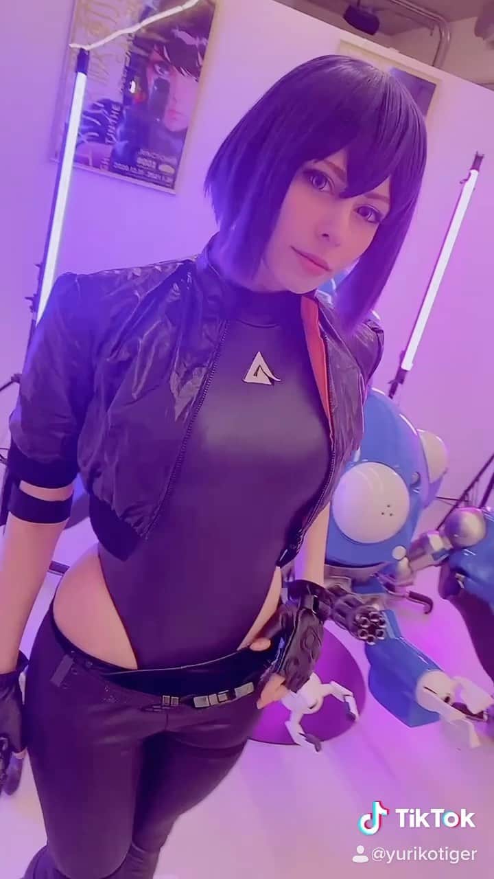 ユリコ・タイガーのインスタグラム：「GHOST IN THE SHELL - pop up store in Tokyo - #SAC2045 #cosplay #netflix #攻殻機動隊」