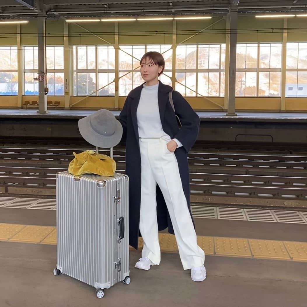 大塚良子のインスタグラム：「short trip → ❄️♨️」