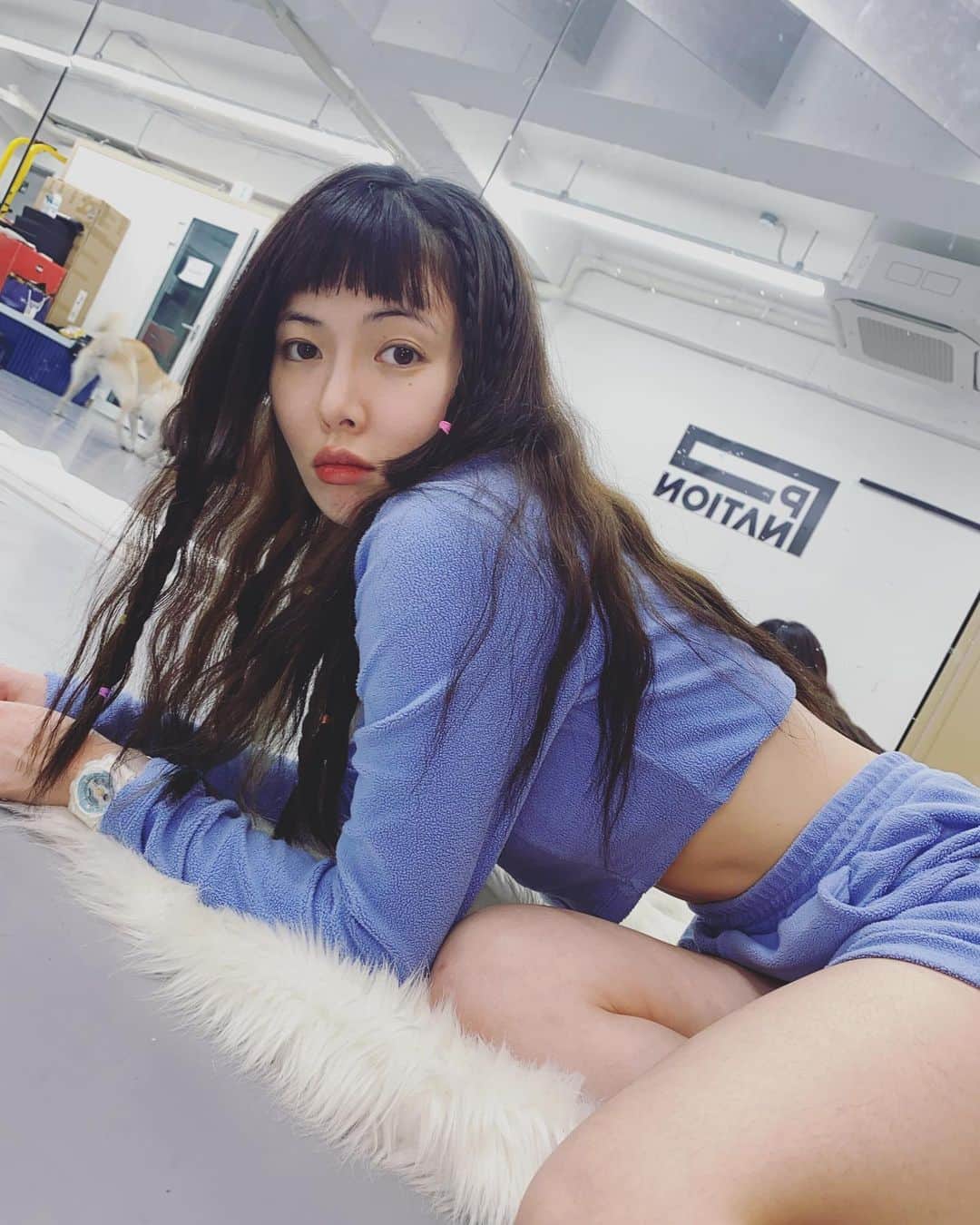 ヒョナ さんのインスタグラム写真 - (ヒョナ Instagram)「💙」12月23日 22時31分 - hyunah_aa