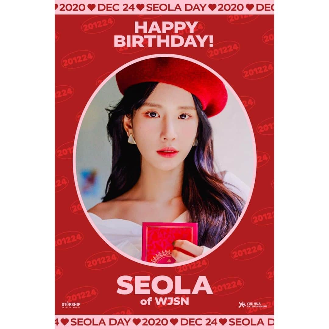 宇宙少女さんのインスタグラム写真 - (宇宙少女Instagram)「💜HAPPY #WJSN #SEOLA BIRTHDAY💜  #우주소녀 #설아 #생일 을 축하합니다 🎂🎉💝  #HappySEOLADay #1224_기다렸던_설아의_날이야❣  #우주스타그램」12月24日 0時00分 - wjsn_cosmic