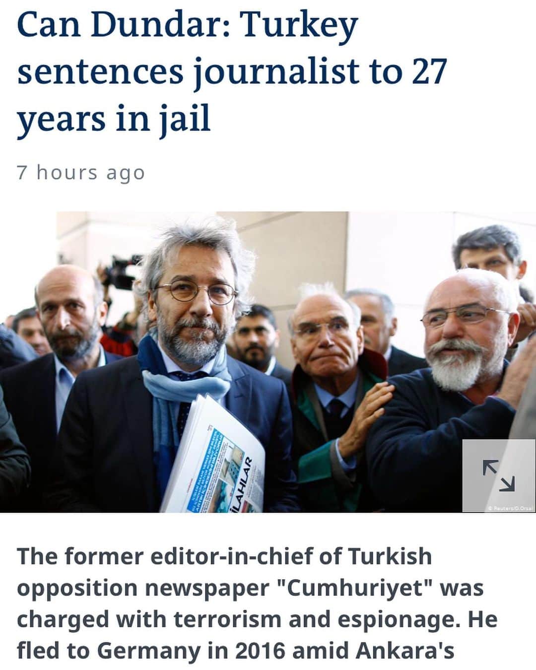 WikiLeaksさんのインスタグラム写真 - (WikiLeaksInstagram)「The precedent being set by the prosecution of Julian Assange fundamentally undermines any Free Press protections  Turkish journalist @candundaradasi sentenced in absentia to more than 27 years in jail」12月23日 23時59分 - wikileaks
