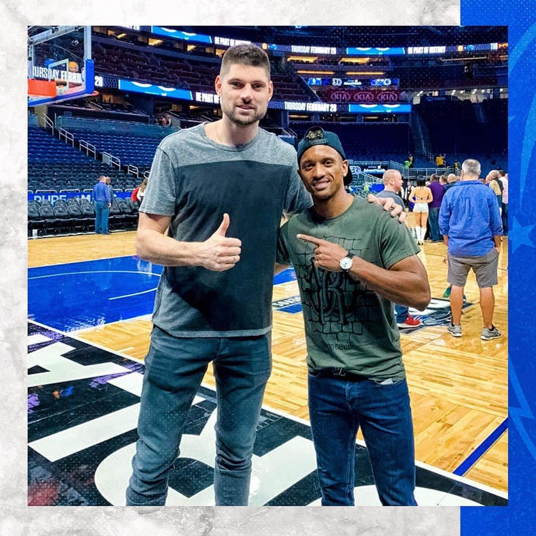 ナニさんのインスタグラム写真 - (ナニInstagram)「I wish the @orlandomagic and Nikola a great 2021 season! 🔙🏀✨ #Orlando #MagicTogether #OrlandoMagic #NBA #ILoveThisGame #Throwback #TB」12月24日 0時12分 - luisnani