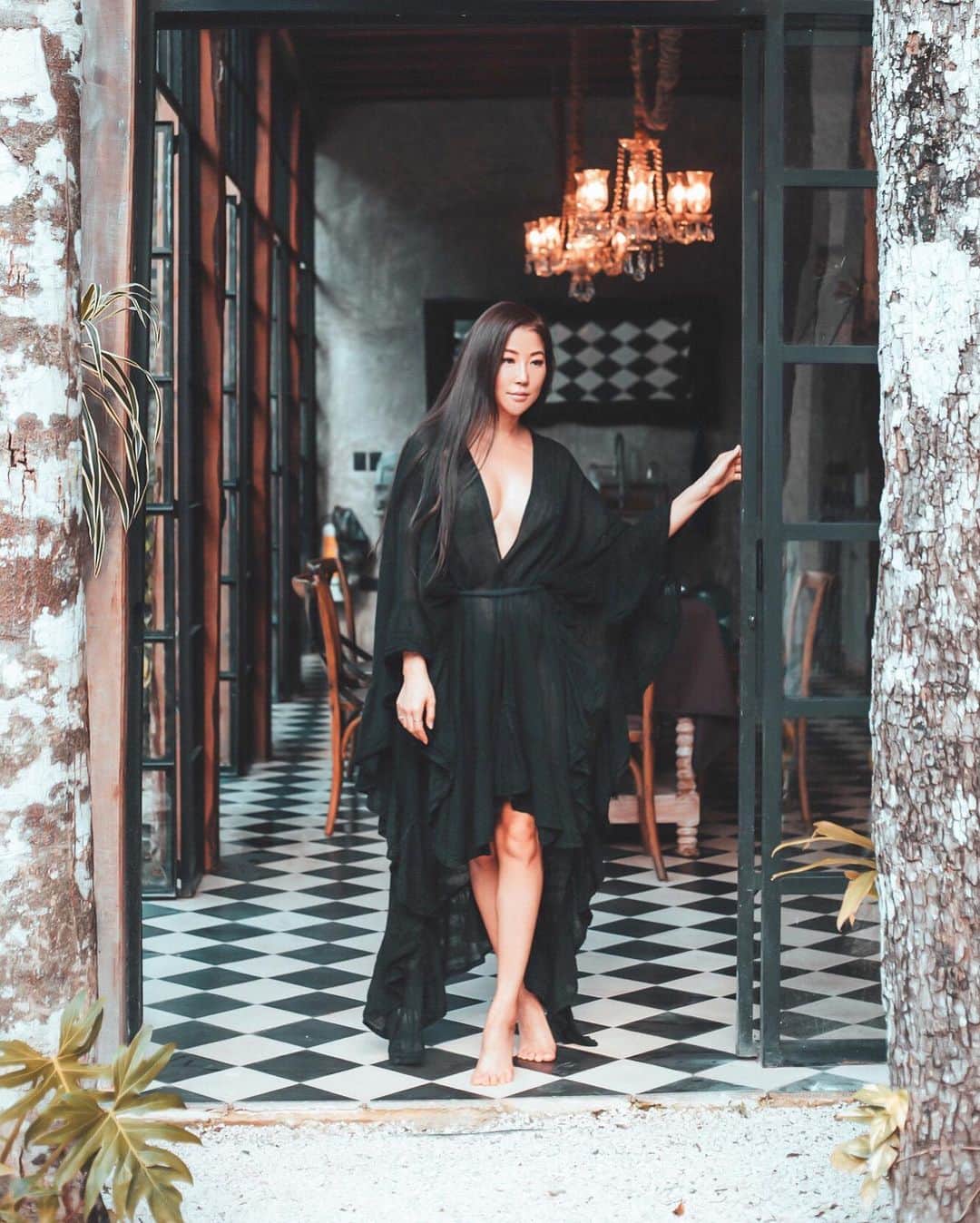 GODDESS OF LOVEのインスタグラム：「Haven’t been using social media much lately. I’m still pretty nomadic at the moment, but I did buy 3 hectares of land deep in the jungles of Tulum. Looking forward to building my sacred space and welcoming in some of you for some magical moments of bliss and fulfillment. Blessing. 📸 @manu_photo_ 📍@mayurtulum」
