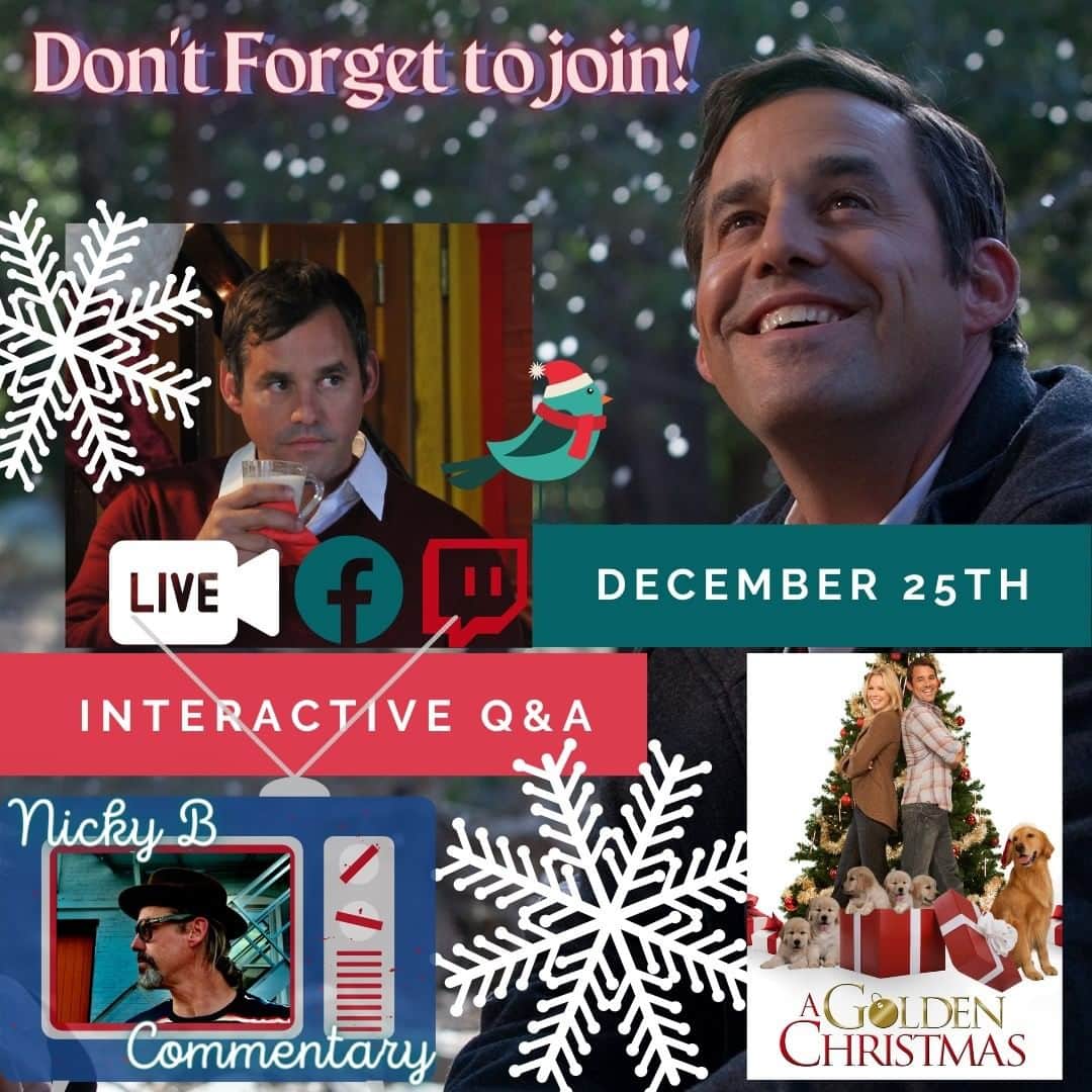 ニコラス・ブレンドンさんのインスタグラム写真 - (ニコラス・ブレンドンInstagram)「Don't forget to join if you're free on Christmas day. I'll be going live from Facebook and Twitch (@nickybrendontv) doing a free live commentary plus answering questions from the comment feed. May your nights be warm and your days bright of possibilities.」12月24日 1時00分 - nicholasbrendon
