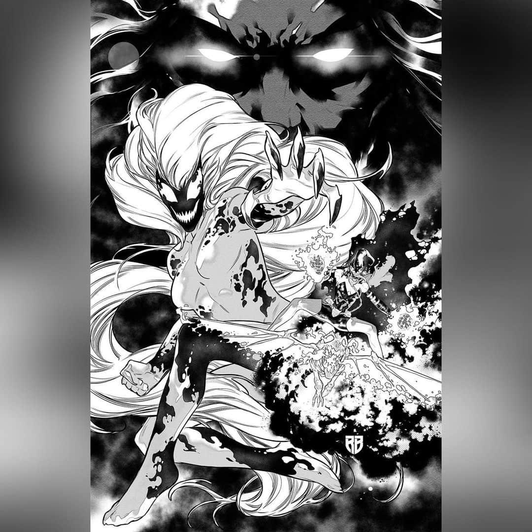 RB Silvaのインスタグラム：「King in Black - Scream #1 variant cover.」