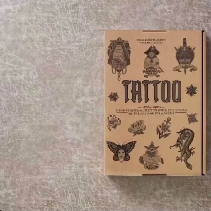 アムステルダム・タトゥー・ミュージアムのインスタグラム：「Now available on @taschen website. Link available in their bio #tattoo #tattoobook #book #henkschiffmacher」