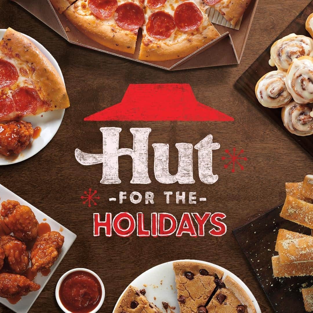 Pizza Hutのインスタグラム：「We don't know who needs to hear this, but pizza is ALWAYS a good idea #HutForTheHolidays」