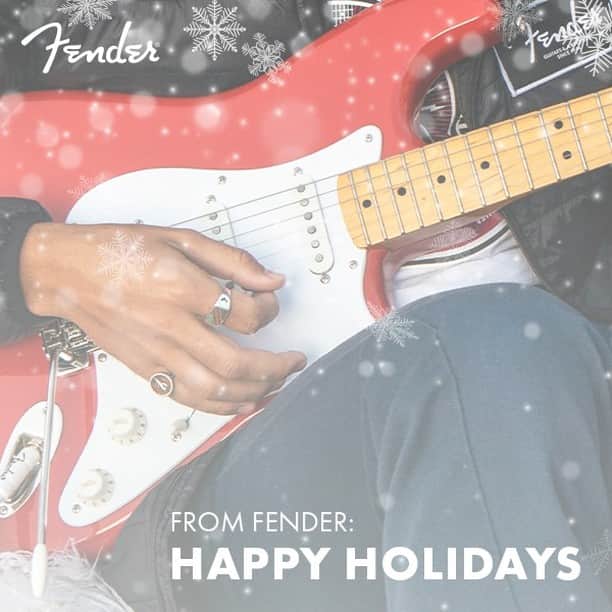 Fender Guitarさんのインスタグラム写真 - (Fender GuitarInstagram)「Whether you’re spending them with family, friends or just your gear, we hope we can help with some holiday cheer! Check out some of our favorite seasonal songs in our From Fender: Happy Holidays playlist via link in bio!」12月24日 2時00分 - fender