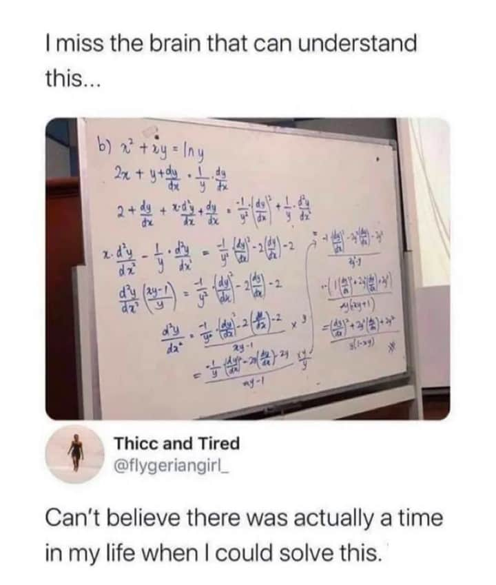 9GAGさんのインスタグラム写真 - (9GAGInstagram)「*cries in engineering student*⠀ #9gag #engineering #math」12月24日 2時00分 - 9gag