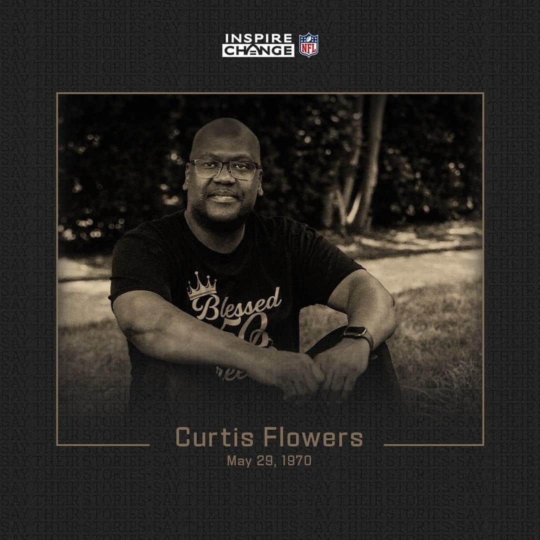 NFLさんのインスタグラム写真 - (NFLInstagram)「Say His Name: Curtis Flowers Curtis is one of the many individuals being honored by players and coaches this season through the NFL’s helmet decal program. #SayTheirStories」12月24日 3時00分 - nfl