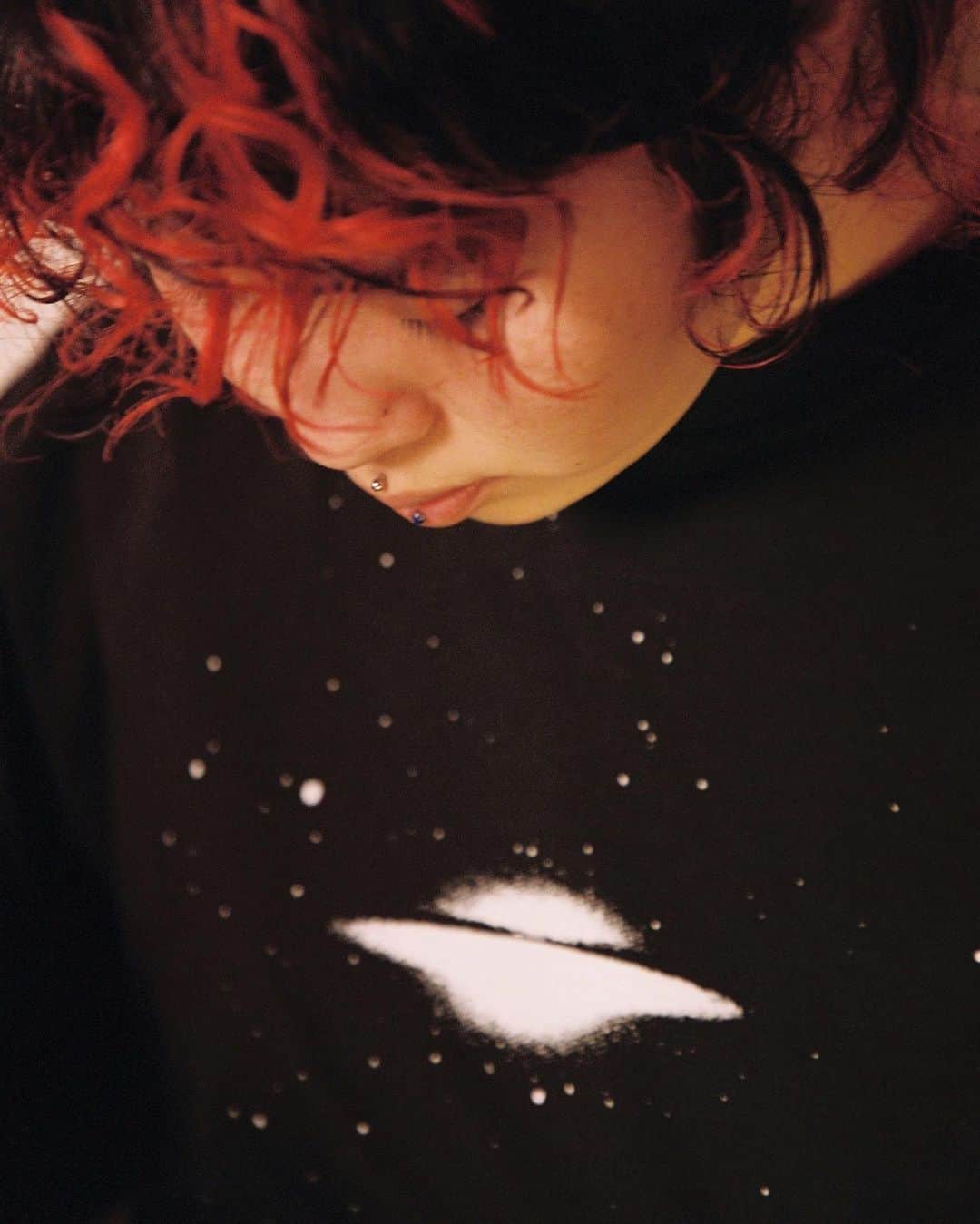 UNIFのインスタグラム：「M104 galaxy ֎ tee on @hibon96 shot by @monimogi ✮.·͙」
