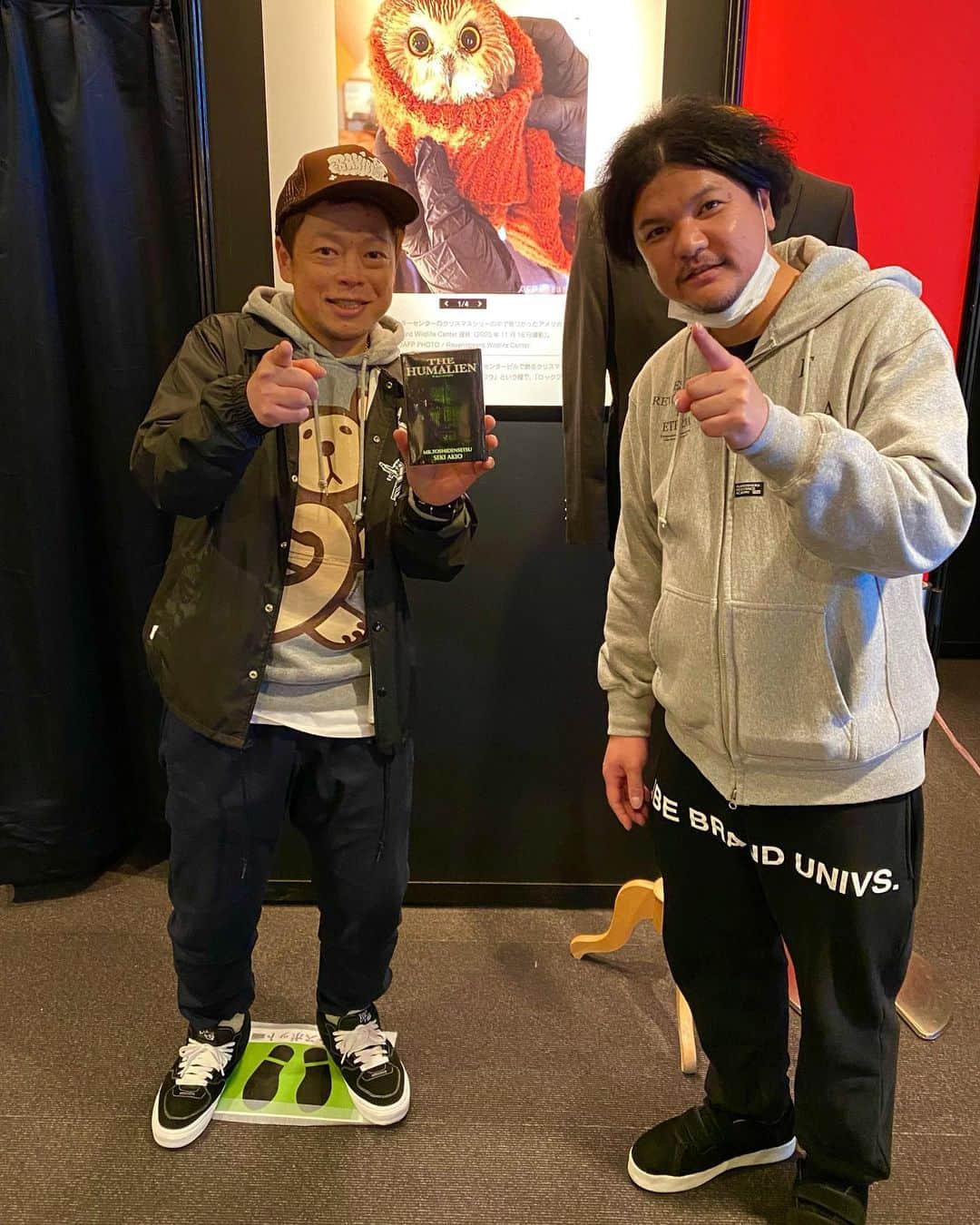 ネゴシックスのインスタグラム：「ヒューメリアンをやって年末年始やりすごします🙏 12月27日までスカイツリーでやってマス Ｍｒ．都市伝説　関暁夫展 ｉｎＴＯＫＹＯＳＫＹＴＲＥＥＴＯＷＮ #thehumalien  #関暁夫」
