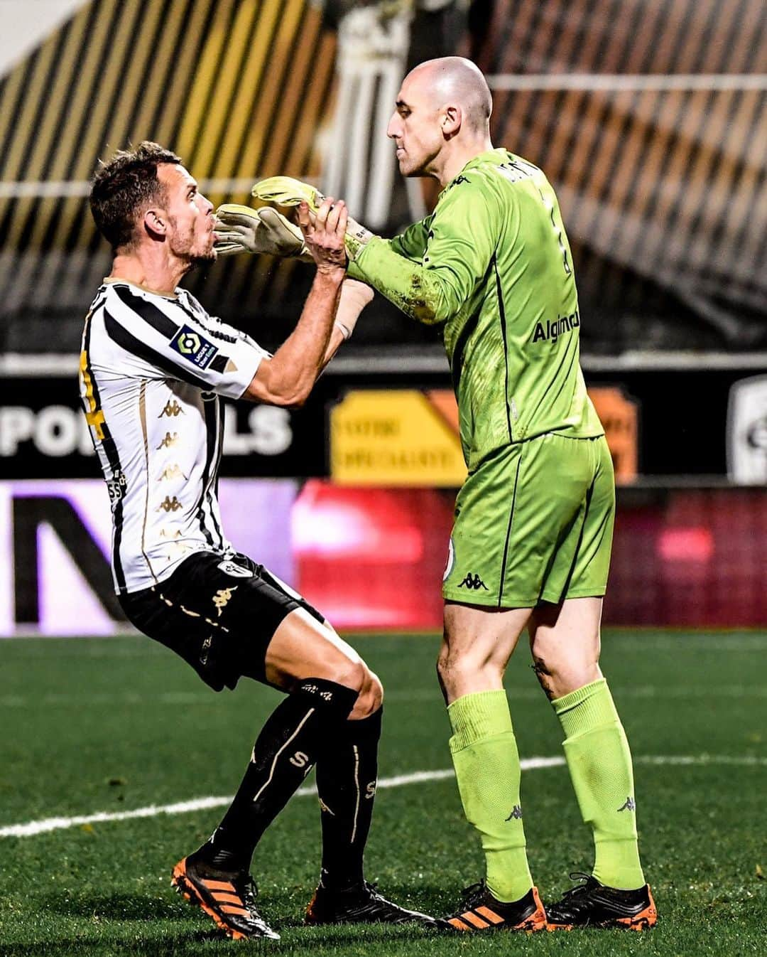 リーグ・アンさんのインスタグラム写真 - (リーグ・アンInstagram)「🆚 #SCOOM (2-1) 💪 @angers_sco bat l'@olympiquedemarseille grâce notamment à un pénalty de @payetdimitri27 détourné par @paulbernardoni 🧤 !  Bernardoni saves a penalty, and Angers beat Marseille! • • #Ligue1UberEats #SCO #AngersSCO #Angers #StadeRaymondKopa」12月24日 7時41分 - ligue1ubereats