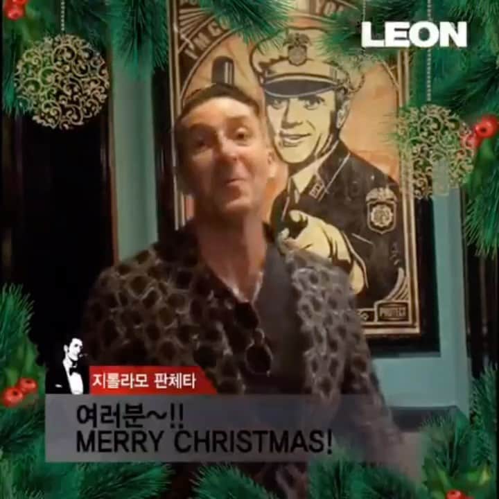 パンツェッタ・ジローラモのインスタグラム：「#MerryChristmas #buonnatale #なつかしい ひビデオ#merrychristmas #myfriends #letsfight #amicimiei #goodluck #buonafortuna #友達　#がんばりましょう #皆んなさん #愛しているよ #心こめてありがとう #」