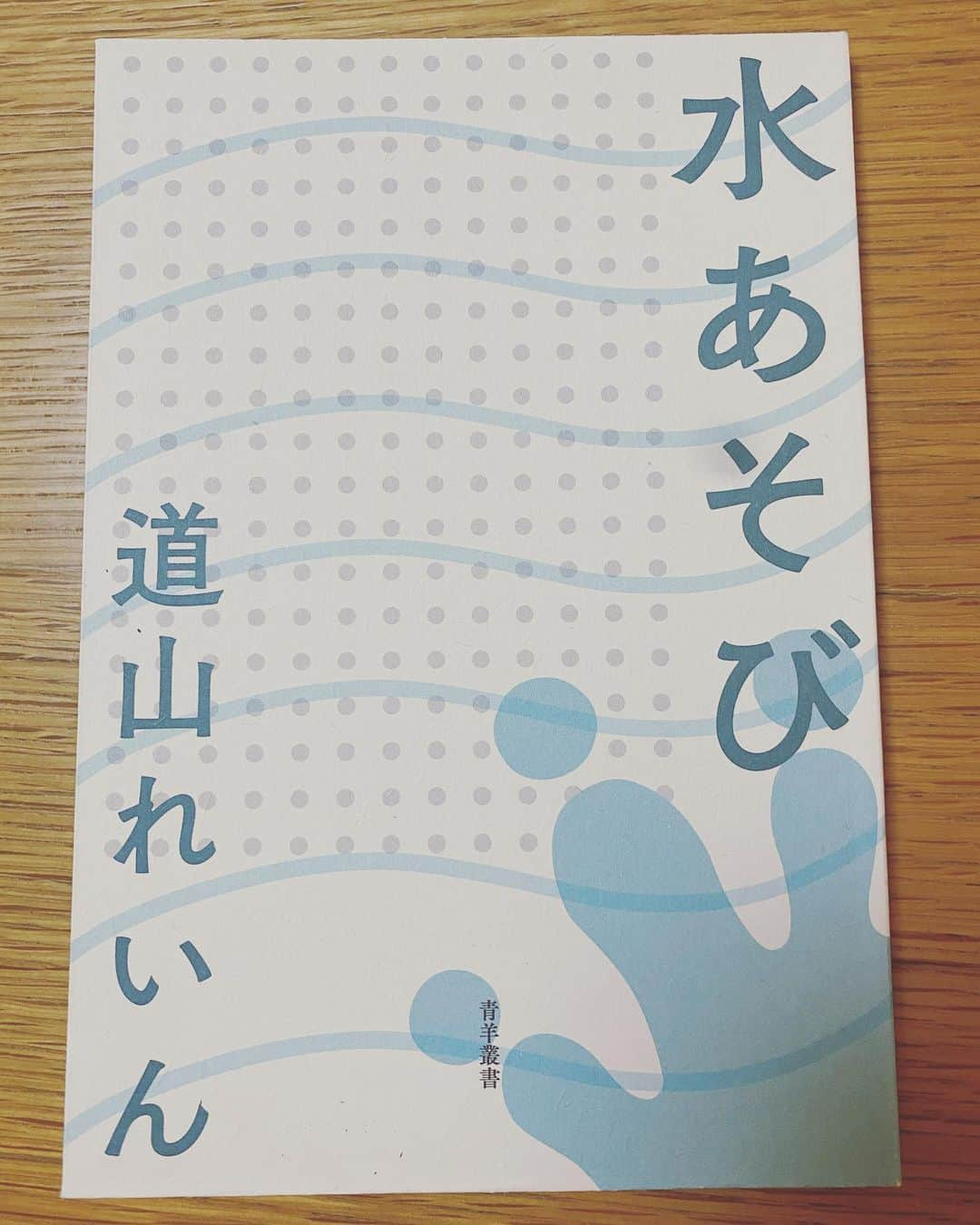 田添菜穂子さんのインスタグラム写真 - (田添菜穂子Instagram)「リトルフクオカでご一緒した詩人の道山れいんさんの詩集。拝読しました✨  小説もエッセイも論説文だって、ことばが読者に「聞いて」って訴えかけてくるのは同じだと思うんだけど、とりわけ、詩って磨かれた少数精鋭の球が飛んでくるから、読者としてそれを受け取る作業はとても楽しいし、好きです😌✨  道山さんが投げてくれる言葉ひとつひとつに、はっとしたり、ほっこりしたり、きゅっと胸をつかまれたり、、 瑞々しい言葉がためらいなく飛んできて、 読んでいる間、よい時間を過ごせました😊  また、道山さんは誰でも知っているCMを作ってらっしゃるCMプランナーとしての顔もお持ちで、職業人としての気持ちが伝わるような詩にもまた、共感しました😌  もう一冊詩集を出されていて、そちらは道山さんのふるさと、大牟田の言葉で書かれてるんですって‼️そちらも読んでみるのが楽しみです✨  #道山れいん #詩 #詩人 #水あそび」12月24日 8時38分 - nahokotazoe