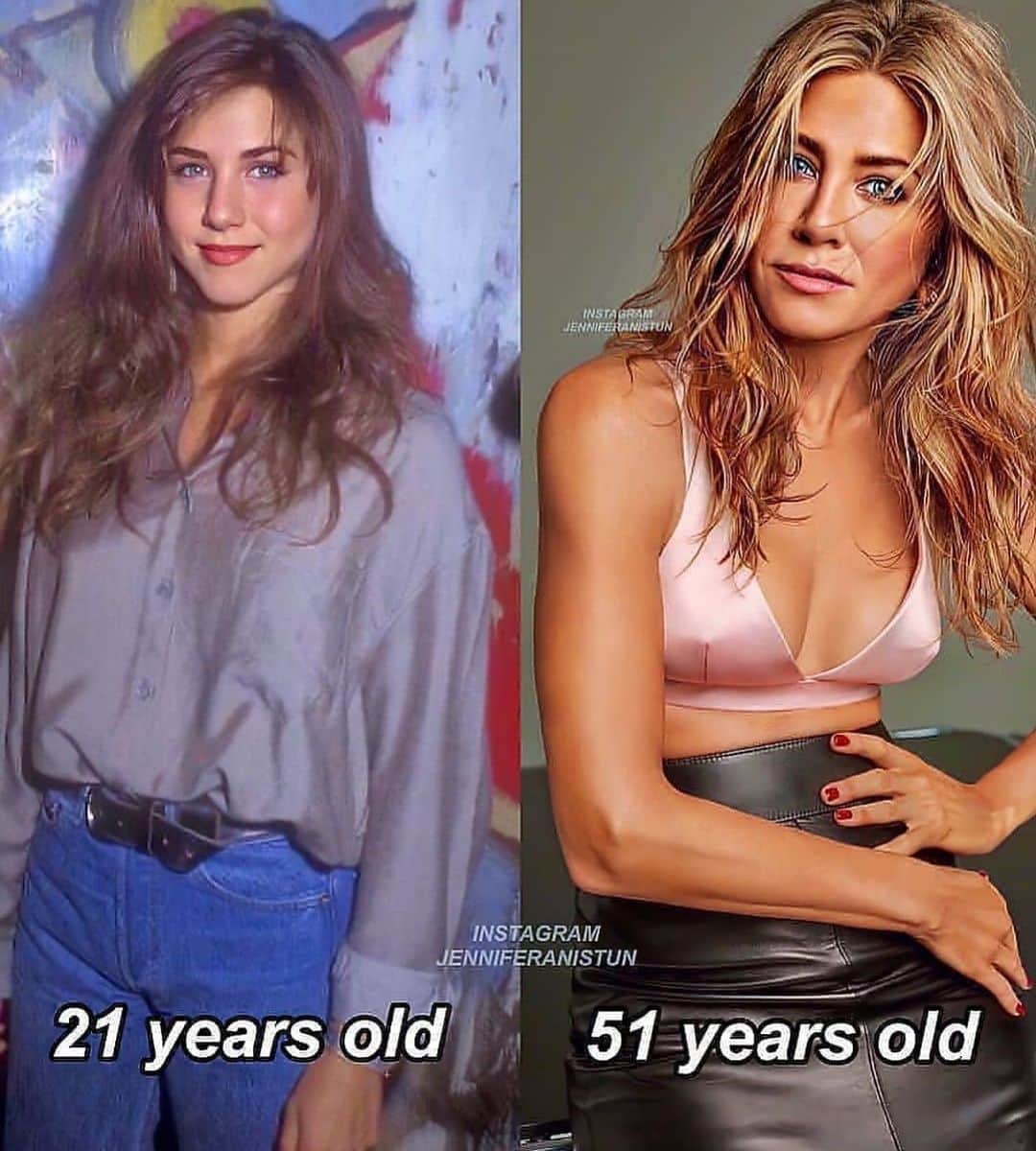 Style Fashion Luxuryのインスタグラム：「Jennifer Anniston 30 years apart 😍  Tag someone!」
