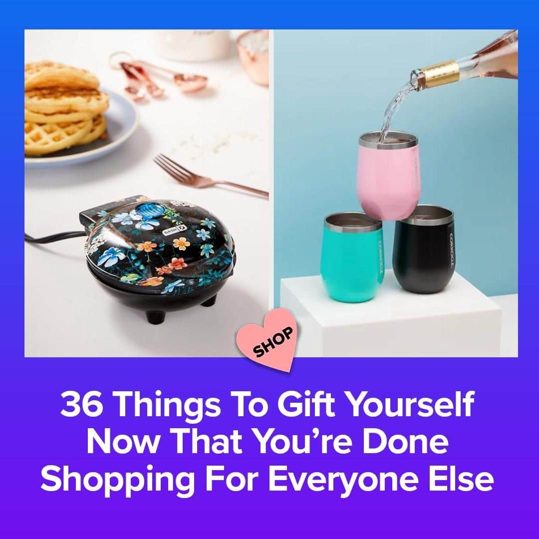 BuzzFeedさんのインスタグラム写真 - (BuzzFeedInstagram)「Now that everyone else is happy, it's time to focus on your own happiness. 💖 Link in bio👆 (via @buzzfeedshopping) • • • We hope you love the products we recommend! Just so you know, BuzzFeed may collect a share of sales or other compensation from the links on this page. Oh, and FYI — prices are accurate and items in stock as of time of publication.」12月24日 11時00分 - buzzfeed