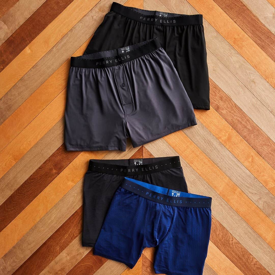 ペリーエリスのインスタグラム：「It's what's underneath that counts. Shop 2 for $25 online now.  #LifeReadySince1976」
