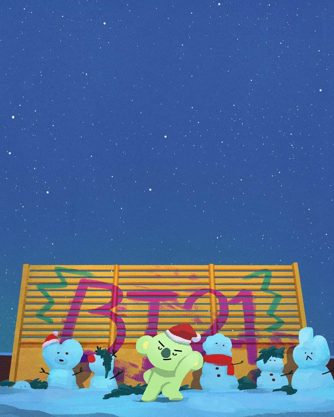 BT21 Stars of tomorrow, UNIVERSTAR!さんのインスタグラム写真 - (BT21 Stars of tomorrow, UNIVERSTAR!Instagram)「One of the best gifts of 2020 would be... BT21🎁❤️  👉 Check out our Instagram story to download!  #Wallpaper #Illustration #Art #MOYA #BT21 #Holiday #Gift #Winter #Together #BT21_ORIGINAL_STORY #ANIMATION」12月24日 10時56分 - bt21_official