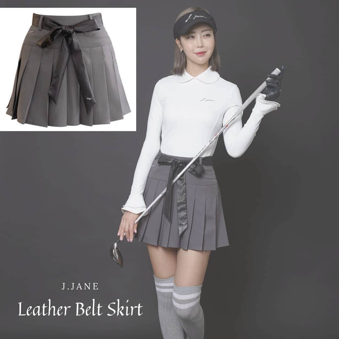 J.JANE JAPANさんのインスタグラム写真 - (J.JANE JAPANInstagram)「冬のボトムスに 人気のレザーベルトスカート✨⛄ . Leather Belt Skirt（Gray） ¥25,200 . どんなトップスにも合わせやすい シンプルでアクセントが効いたデザイン。 .  ________________________________________ . #golf#골프 #ゴルフ#golfwear #j_jane #j_jane_golf #スポーツ#golfswing #ドライバー#アイアン#golf#fashion#韓国ファッション#ゴルフ好き#golfing#golfer #ゴルフウエア #ゴルフスイング#ゴルフ女子#ゴルフ男子#トレーニング#ゴルフ部#ゴルフ初心者#打ちっ放し#パター練習#コンペ #アコーディアゴルフ」12月24日 11時36分 - j.jane_japan