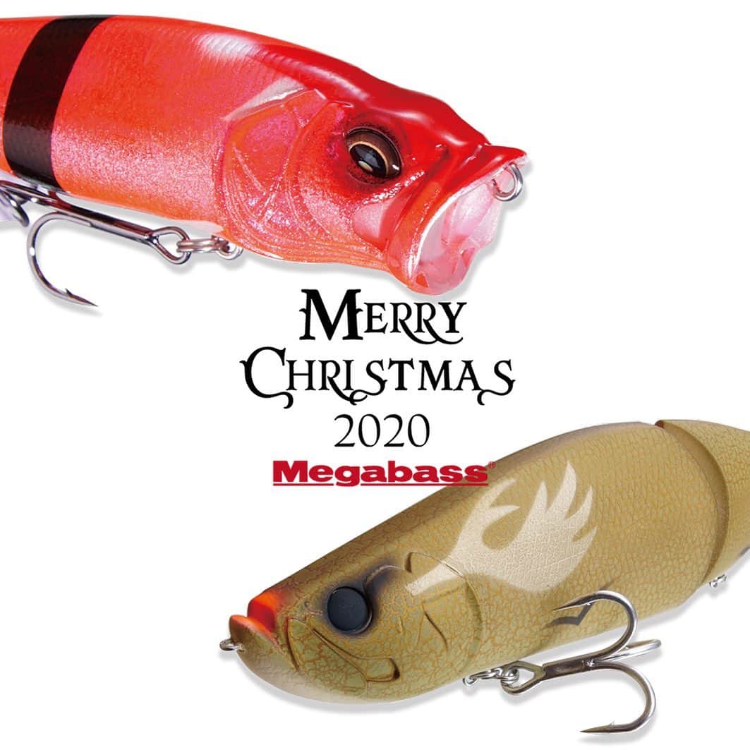 Megabass Inc.のインスタグラム：「Merry Christmas 2020 Happy holiday.  #megabass #メガバス#popmax #islide」