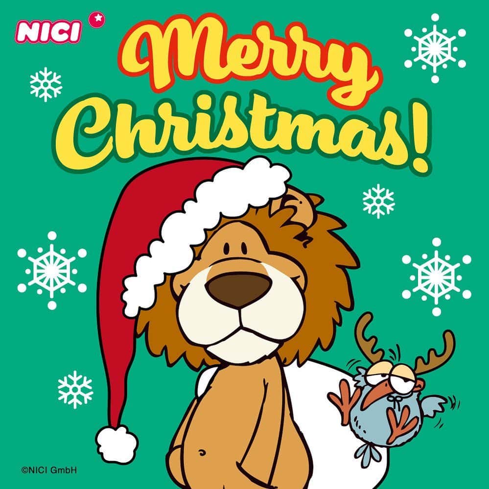 NICI JAPANさんのインスタグラム写真 - (NICI JAPANInstagram)「. . Merry Christmas🎄✨ . いつもNICIを応援いただきありがとうございます！ 素敵なクリスマスをお過ごしください🎅✨ . . . #nici #ニキ #クリスマス #christmas #ライオン #ライオンサンタ #ハチドリ #ハチドリトナカイ #12月25日 #いつもありがとうございます #感謝 #素敵なクリスマスになりますように #haveanicechristmas #🎄#🎅」12月25日 0時11分 - nici_japan