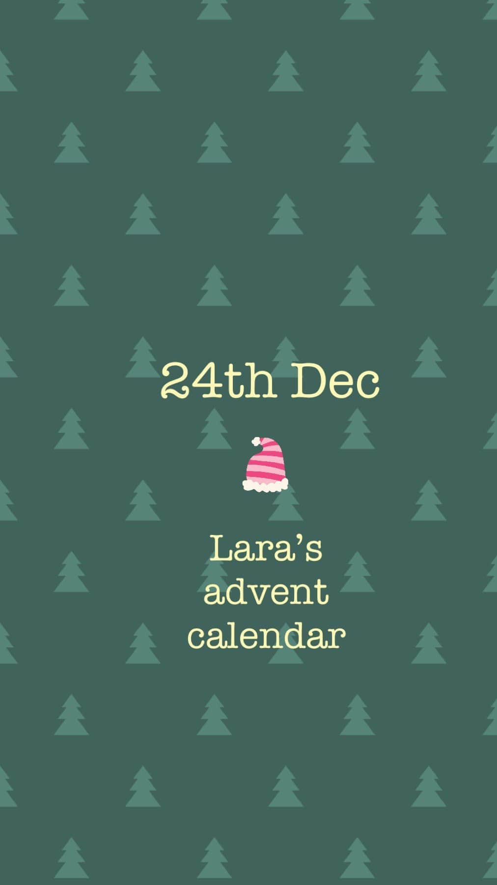 Laraのインスタグラム：「24th Dec Lara’s advent calendar」