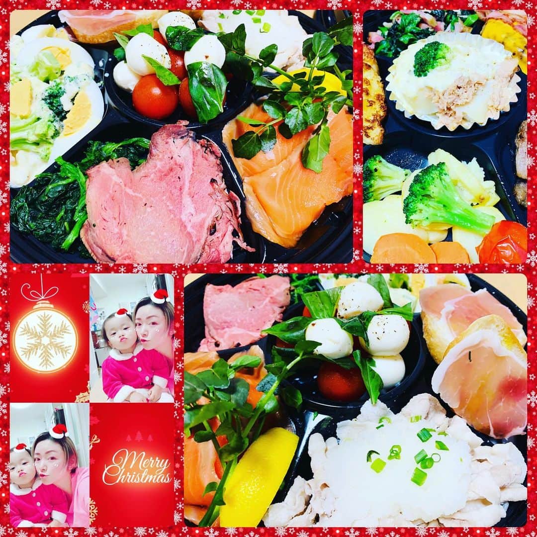 アクア新渡戸さんのインスタグラム写真 - (アクア新渡戸Instagram)「ハッピーメリークリスマスイブ🎄🎅🤶🥺ྀི🥰😜☃️🎄  なんだか今年はクリスマス感がないけど ささやかにクリスマス・イブ ディナーです✨🍽🍷🥂🍗🍟🥩  プレゼント🎁🎀は明日の朝まで我慢です😁  #おうちでくりすますぱーりー  #家族の時間  #クリスマスオードブル🎄  #クリスマスディナー🍴  #メリークリスマスイブ」12月24日 17時08分 - amiaquanitobe