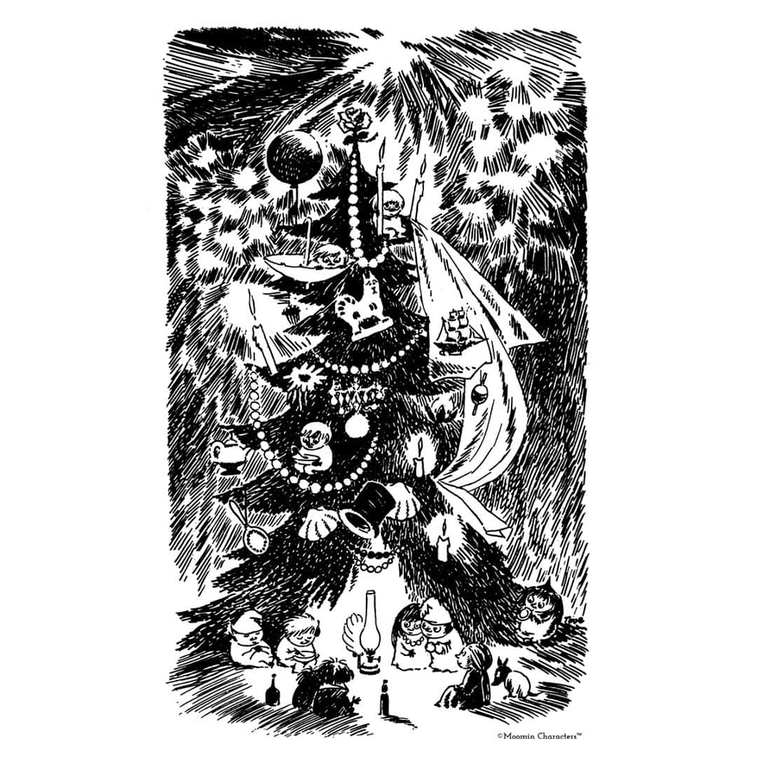 ムーミンさんのインスタグラム写真 - (ムーミンInstagram)「💝🎁🎄 Happy Holidays! / God Jul! / Hyvää Joulua!🎄🎁💝  “In typical Moomin fashion, they stumble on the true meaning of this festival; that this is a time for giving, for sharing wholeheartedly and unstintingly with others in need.” – Natania Jansz, Publisher at Sort of Books  Read more about the Moomins and Christmas on our blog: moom.in/firtree  #ToveJansson #Moomin #moominofficial」12月24日 17時44分 - moominofficial