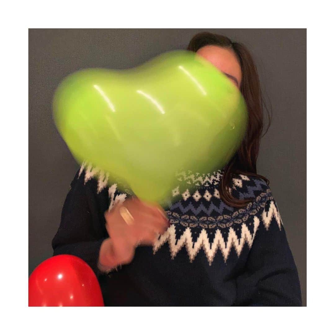 森田想さんのインスタグラム写真 - (森田想Instagram)「❄️ Happy Holidays 🍀 いつかの風船使い」12月24日 17時47分 - kokoro_morita