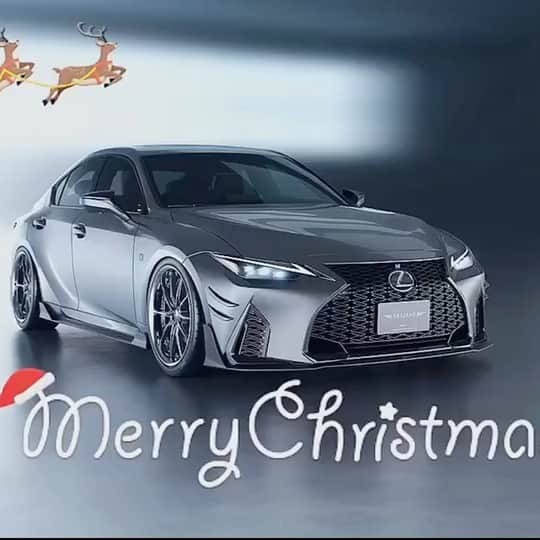 のインスタグラム：「Merry Christmas Lexus IS 300/300h/350 Fsport Artisanspirits/// Body KIT：Sportsline blacklabel  Wheel : @artisan_spirits  CORART A５  Tire : @yokohama.tires   Suspension：@blitz.co.ltd   contact : www.artisanspirits.co.jp   USA : #evasivemotorsports #butlertire   Canada : #advanced_auto_performance  #ottoautoservice  Taiwan : #車庫小舗  Hong kong : #nigeljdmparts  Russia : #suvproject  Indonesia : #premierautowerkz  Philippine : #jworksunlimited  Bahrain : #kanooperformance  Saudi Arabia : #ksawheels Kazakhstan : #spoiler.kz  Riyadh : #ksawheels  #アーティシャンスピリッツ#アーティシャン #artisanspirits #artisan #asms #lexus #lexusis #lexusis350 #lexusis300 #lexusis300h #lexusisfsport #is #is350 #is300 #isfsport #japan #jp」