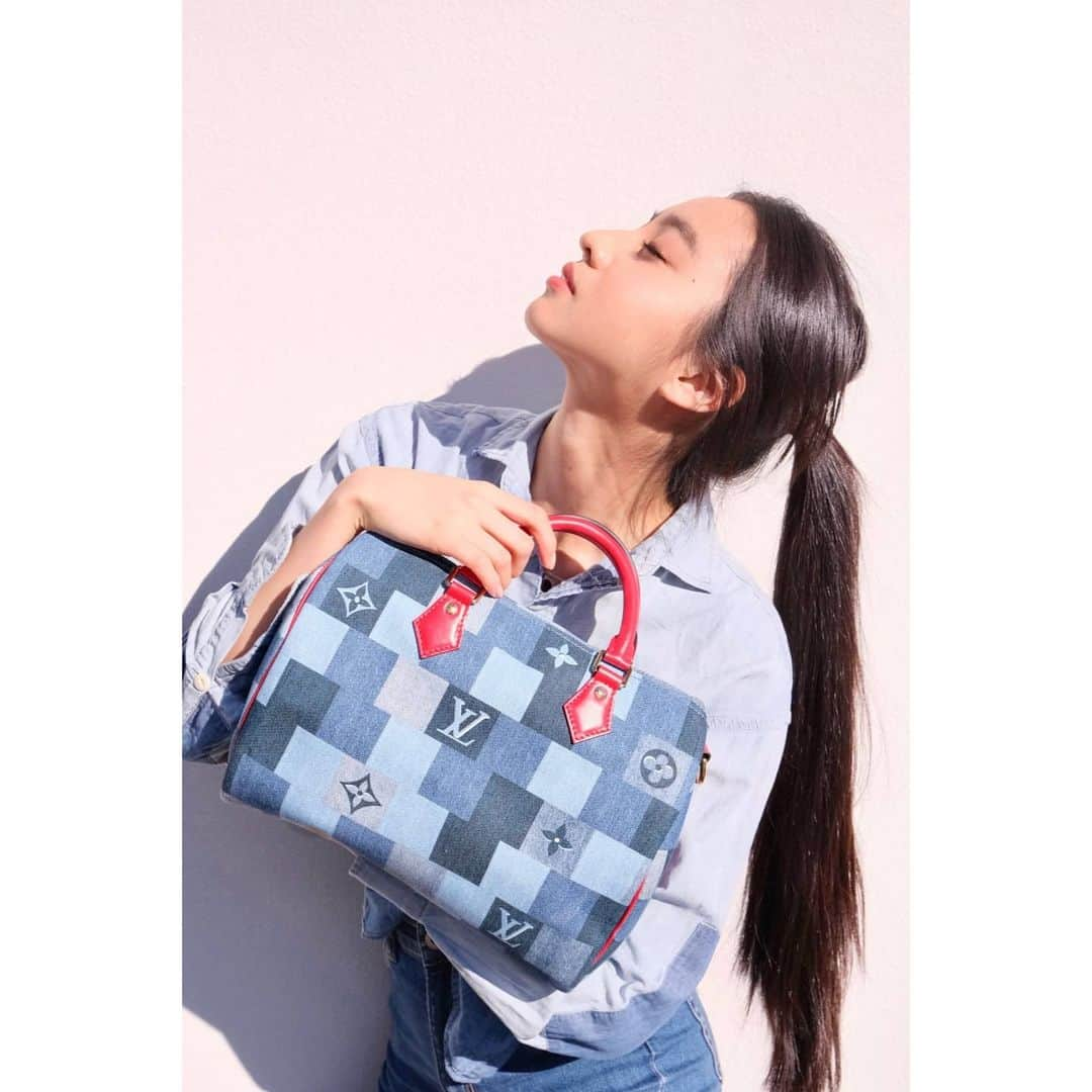 kokiさんのインスタグラム写真 - (kokiInstagram)「In denim 💙   @louisvuitton」12月24日 18時06分 - koki