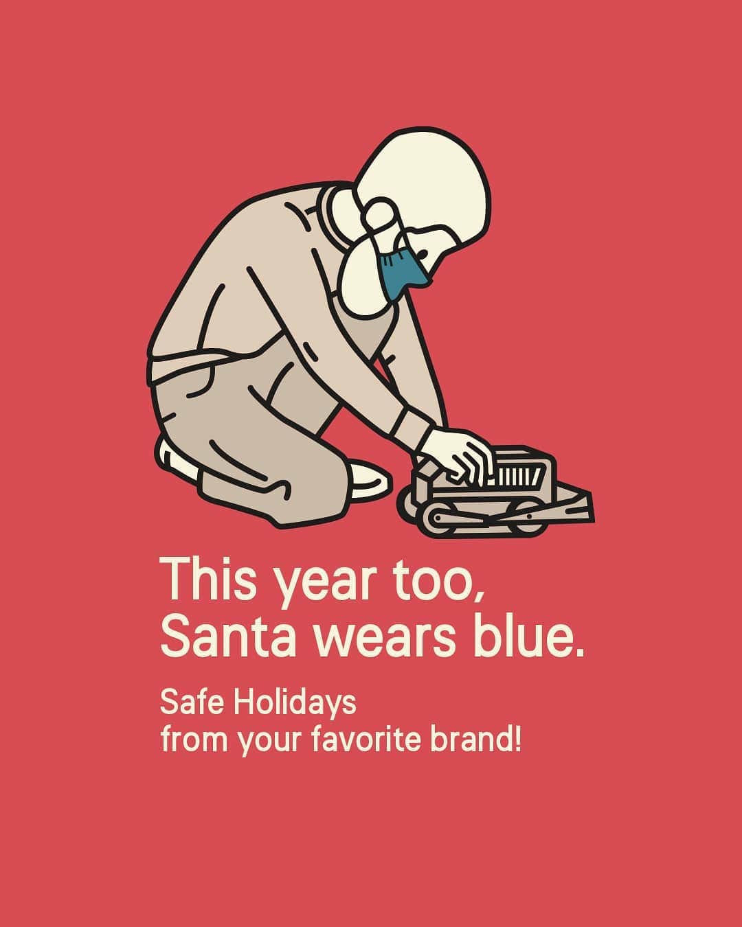 のインスタグラム：「Happy and Safe Holidays!  ​Greetings from your favorite brand!」