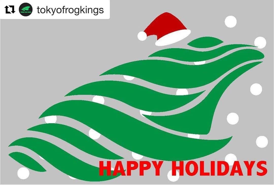 北島康介さんのインスタグラム写真 - (北島康介Instagram)「@tokyofrogkings  ・・・ Merry Christmas and happy holidays to all our fans around the world 🎅🏻🐸🎄 #ISL #ISwimLeague #TokyoFrogKings #happyholidays」12月24日 19時39分 - kosuke5890