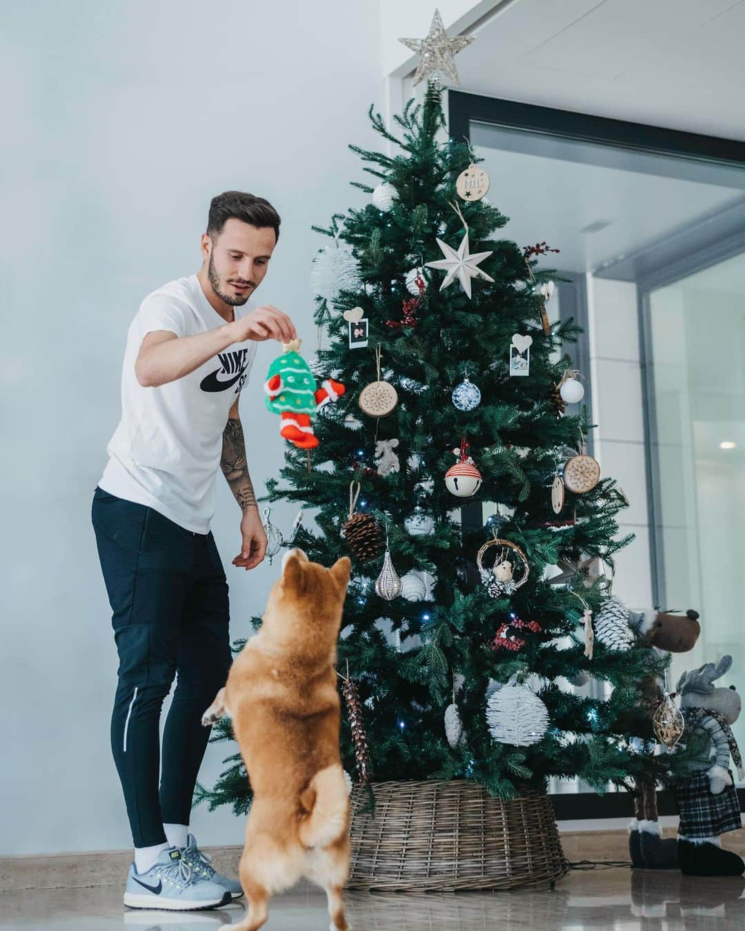 サウル・ニゲスさんのインスタグラム写真 - (サウル・ニゲスInstagram)「Feliz navidad a todos!!🎄 Felices fiestas ❤️」12月24日 19時53分 - saulniguez