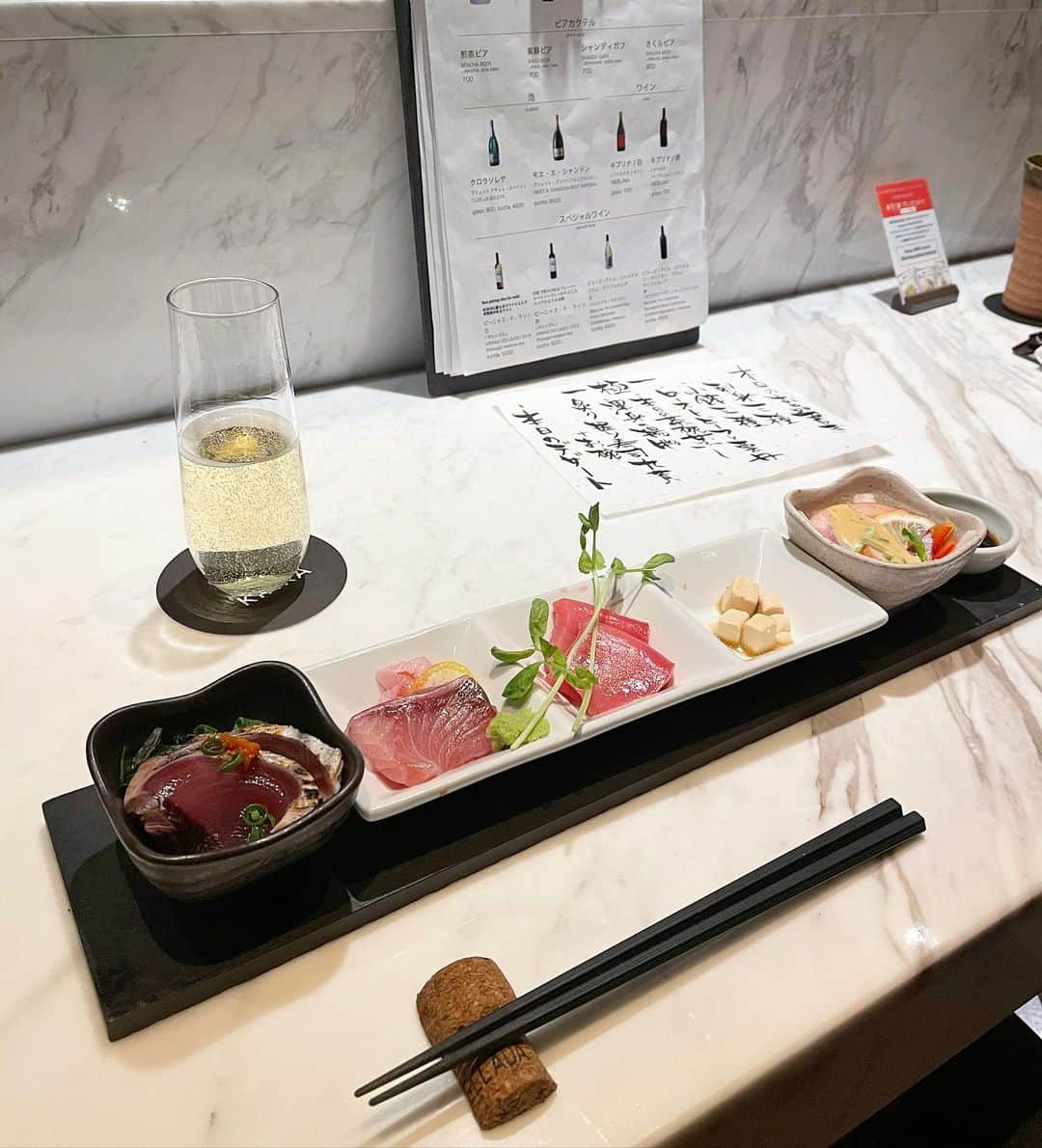 瀬名ひなのさんのインスタグラム写真 - (瀬名ひなのInstagram)「🍣 #kinka #寿司 #sushi」12月24日 20時23分 - hinan0n