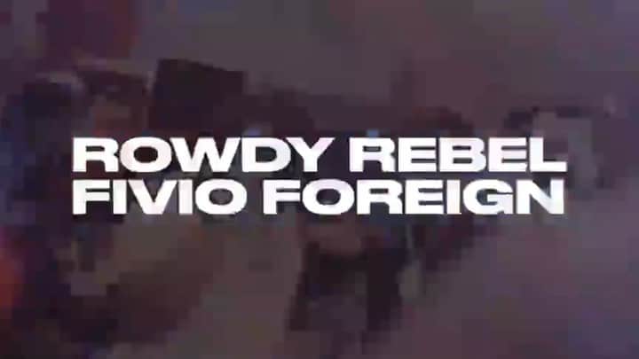 ファンクマスター・フレックスのインスタグラム：「Woah? Crazy! @rowdyrebel x @fivioforeign_8fs !!!!! Nuts!!!! @fettylucianogs9 I see u! @bean_ishhh cooking up! Via: shot: @onetake edited: @beechinour」